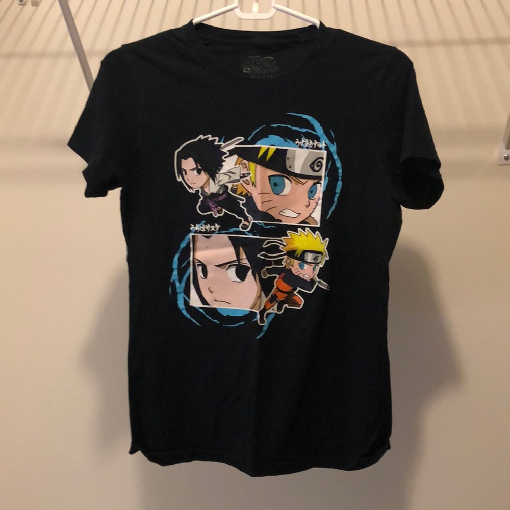 Womens medium Naruto Shippuden short sleeve shirt from Hot Topic